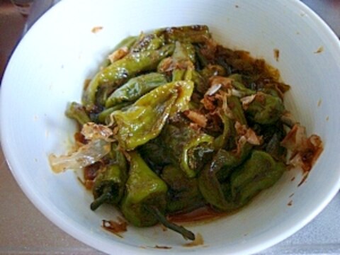 おばあちゃんの味 万願寺トウガラシのおかか煮